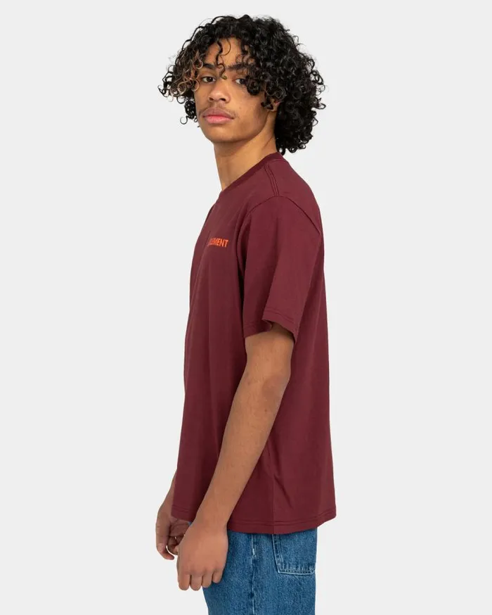Men Element TShirts Blazin TShirt Tawny Port Men Element TShirts Blazin TShirt Tawny Port