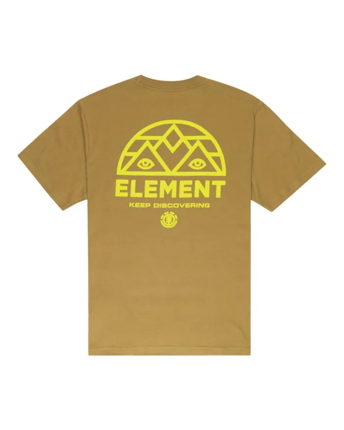 Men Element TShirts Disco TShirt Dull Gold