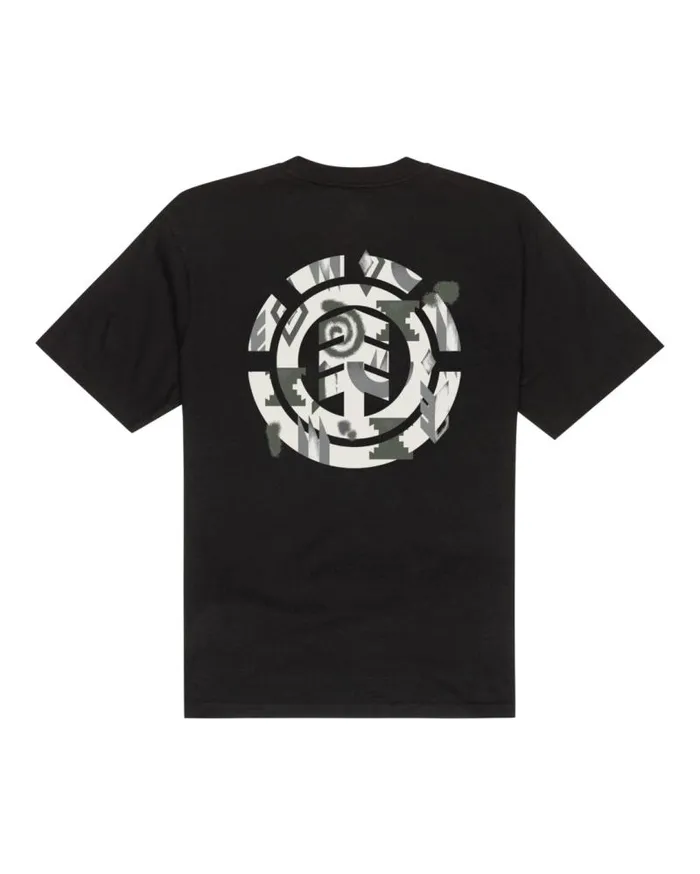 Men Element TShirts Geo Fill TShirt Flint Black