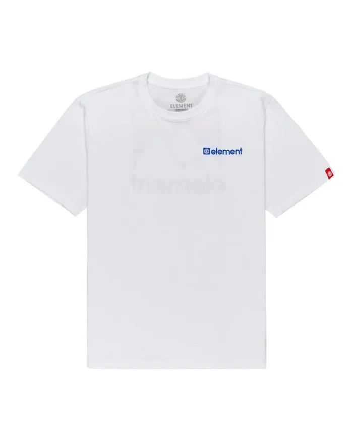 Men Element TShirts Joint Short Sleeve TShirt Optic White