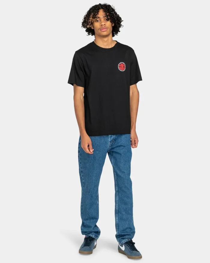 Men Element TShirts Seal TShirt Flint Black Men Element TShirts Seal TShirt Flint Black