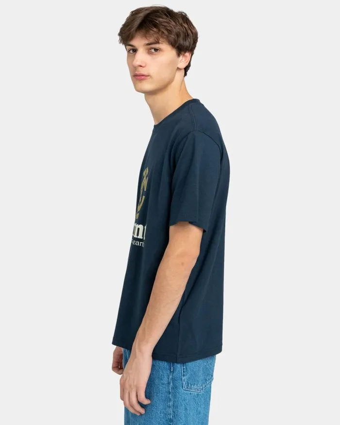 Men Element TShirts Vertical TShirt Eclipse Navy Men Element TShirts Vertical TShirt Eclipse Navy