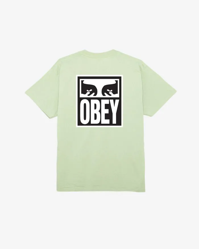 Men EYES ICON II CLASSIC TSHIRT Cream OBEY Clothing TSHIRTS