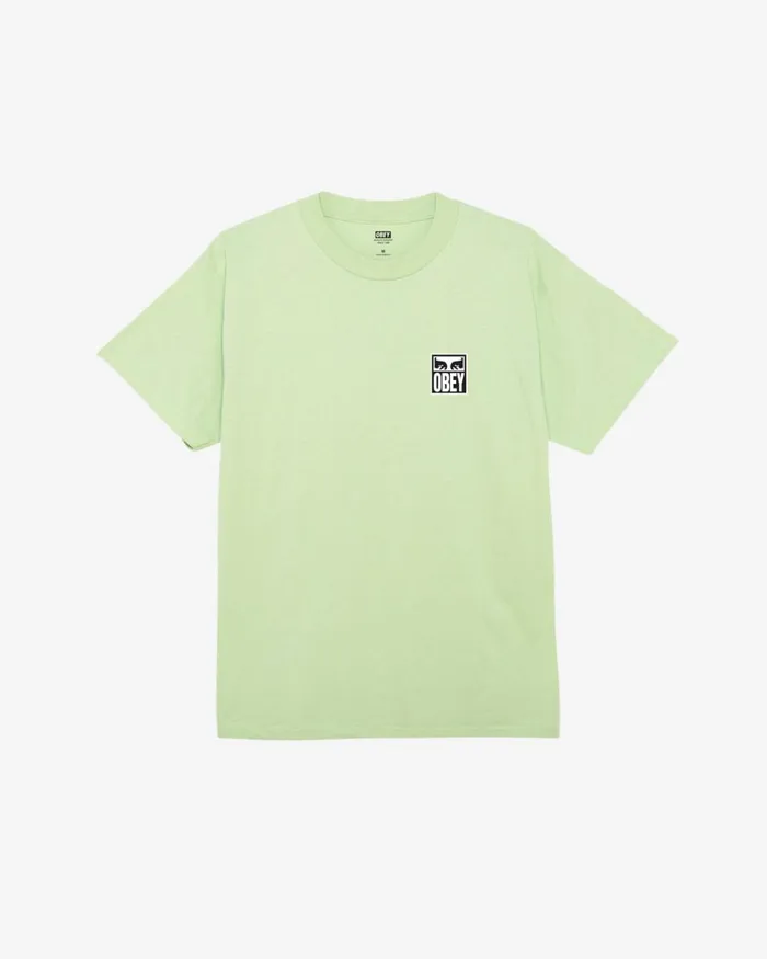 Men EYES ICON II CLASSIC TSHIRT Cream OBEY Clothing TSHIRTS