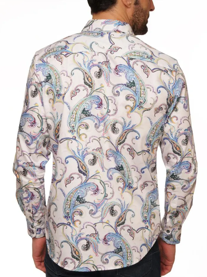 Men GRASSHOPPER 2 LONG SLEEVE BUTTON DOWN SHIRT Multi Robert Graham Button Down Shirts