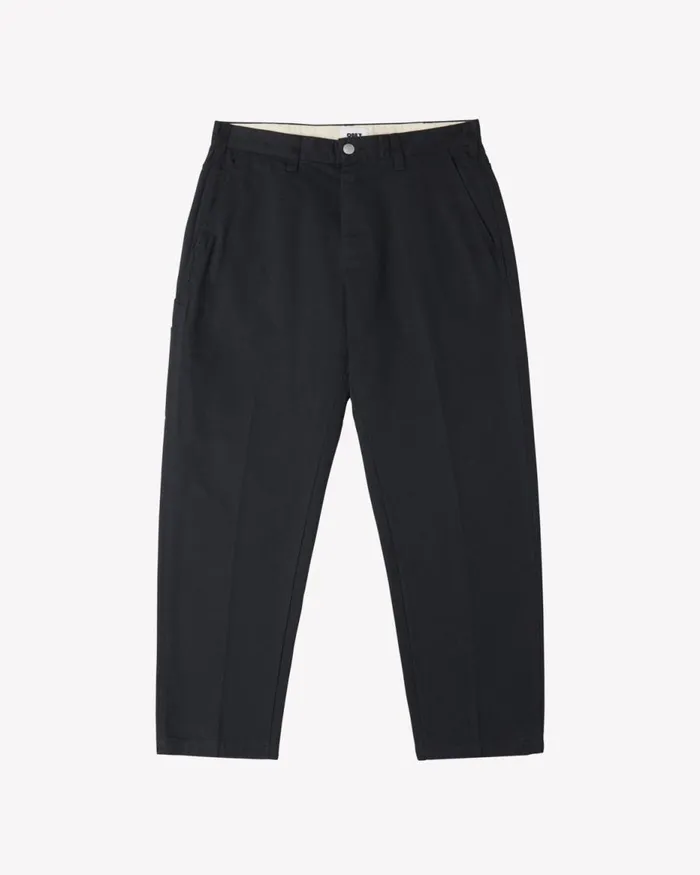 Men HARDWORK CARPENTER PANT Black OBEY Clothing BOTTOMS