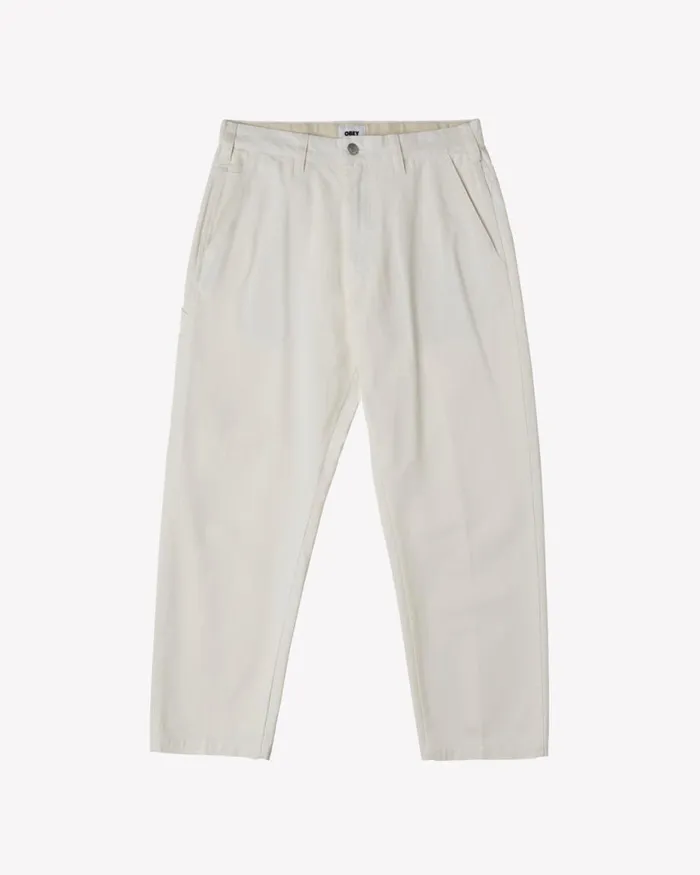 Men HARDWORK CARPENTER PANT Black OBEY Clothing BOTTOMS