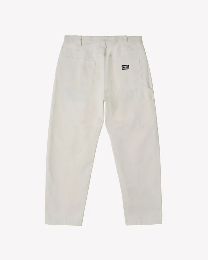Men HARDWORK CARPENTER PANT Black OBEY Clothing BOTTOMS