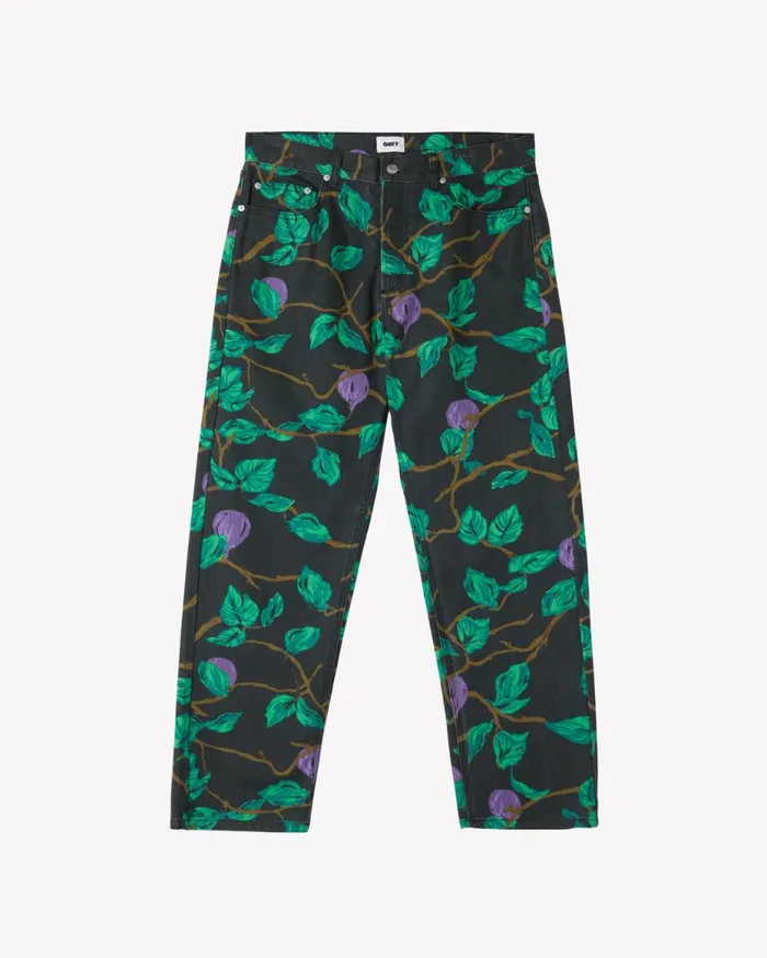 Men HARDWORK PRINTED DENIM Unbleached OBEY Clothing Denim