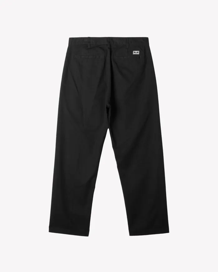 Men HARDWORK WORK PANT Java Brown OBEY Clothing BOTTOMS