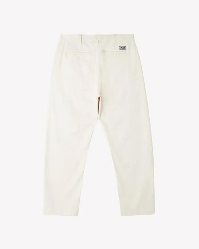 Men HARDWORK WORK PANT Java Brown OBEY Clothing BOTTOMS