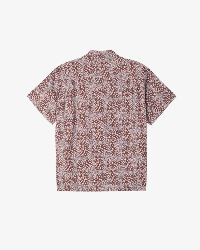 Men HOBART SHIRT Orchid Petal Multi OBEY Clothing TOPS