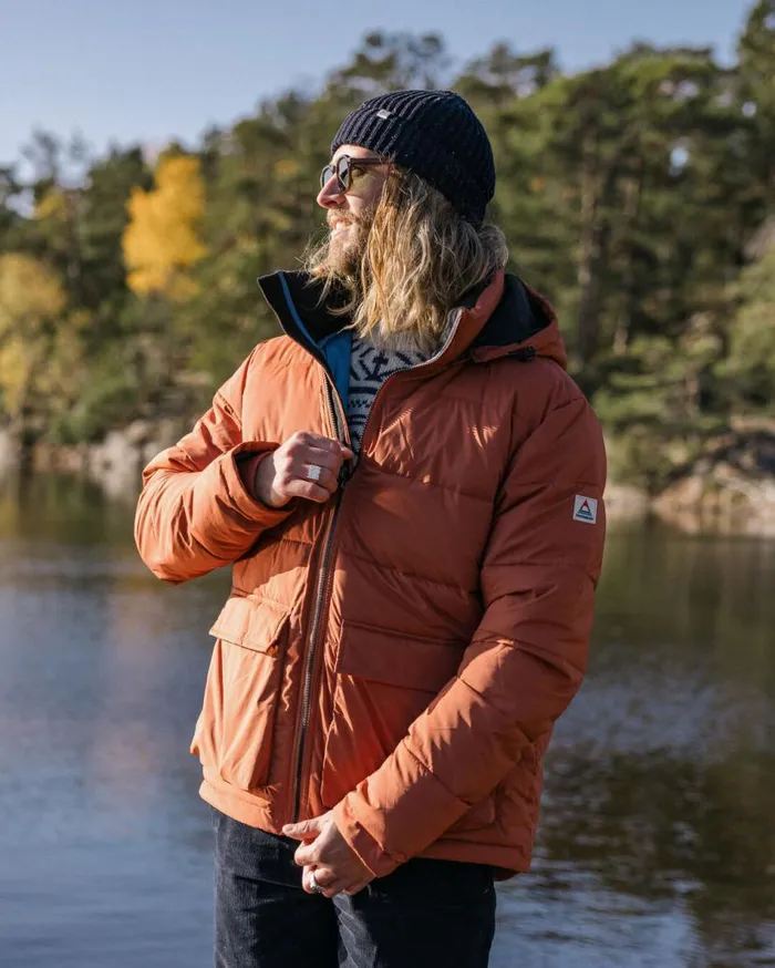 Men Jackets Passenger Manitoba Recycled 20 Jacket Baked Clay Baked Clay