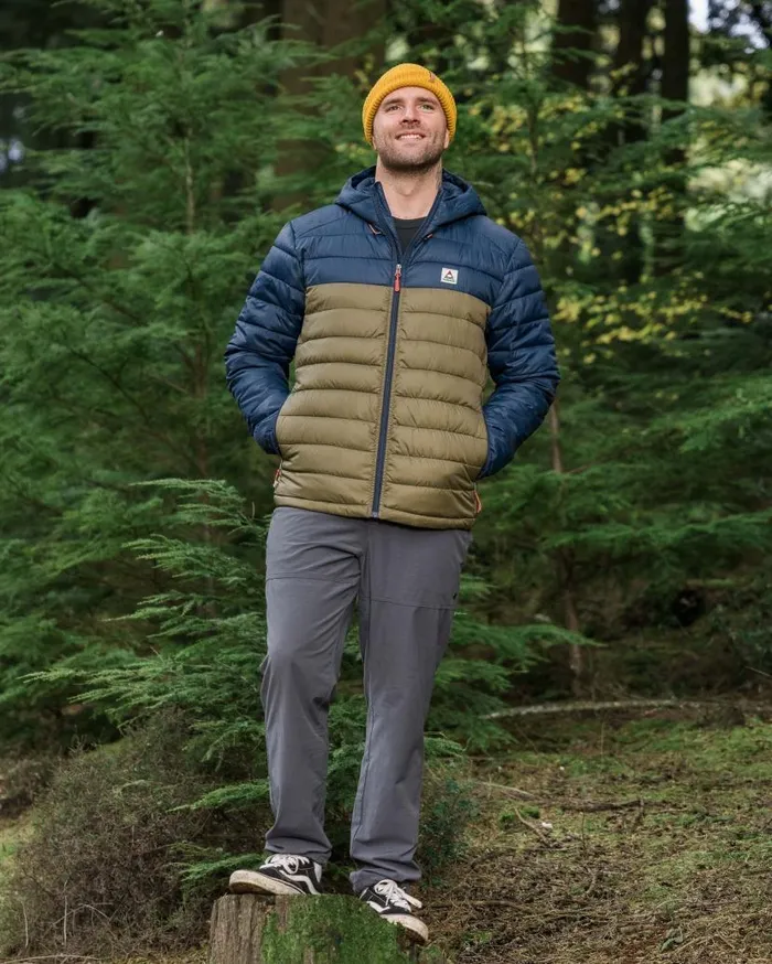Men Jackets Passenger Roamer Recycled 20 Insulated Jacket Rich NavyKhaki Rich Navykhaki