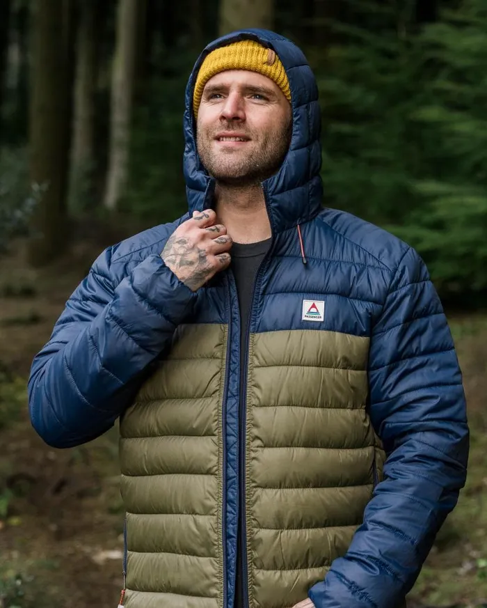 Men Jackets Passenger Roamer Recycled 20 Insulated Jacket Rich NavyKhaki Rich Navykhaki