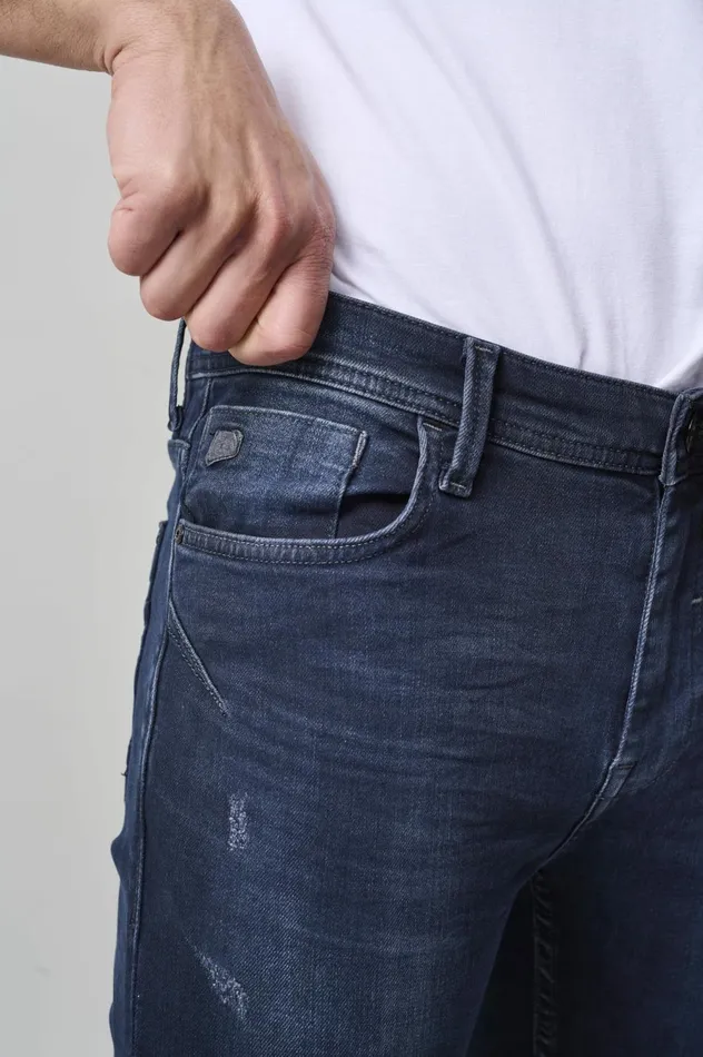 Men Jeans Blend Jeans Denim Blue Black