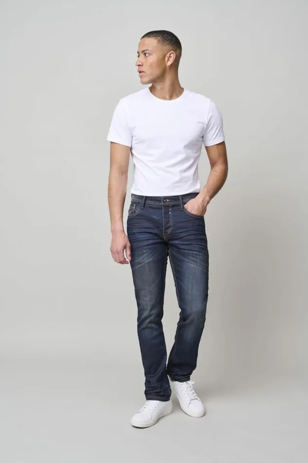Men Jeans Blend Twister Jeans Denim Middle Blue