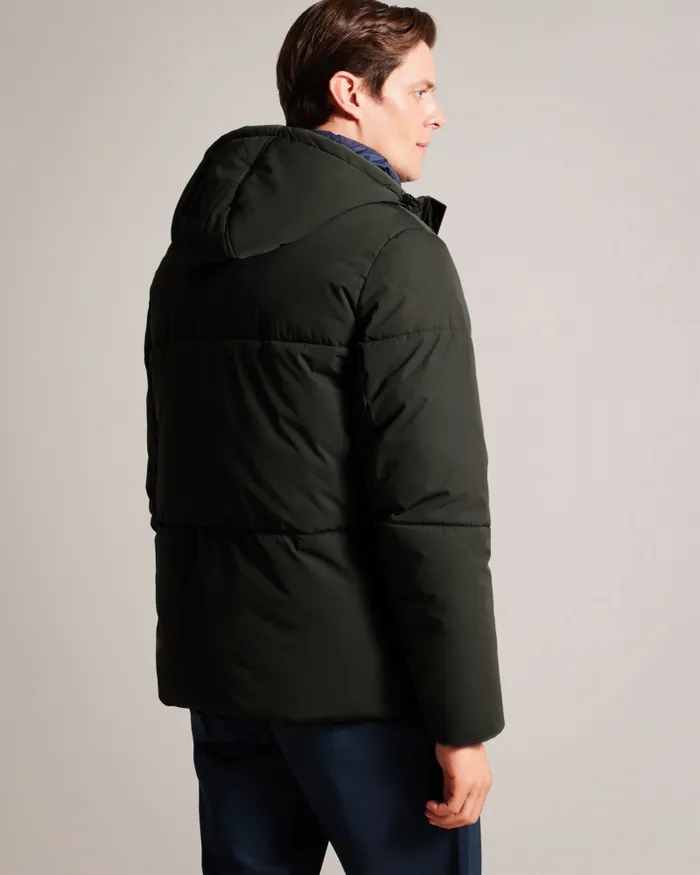 Men KINMONT 8211 Hooded Puffer Jacket Medium Green Ted Baker Coats and Jackets Men KINMONT 8211 Hooded Puffer Jacket Medium Green Ted Baker Coats and Jackets