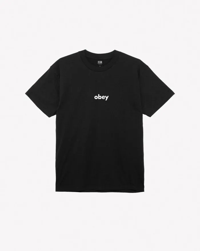 Men LOWER CASE II CLASSIC TSHIRT Digital Violet OBEY Clothing TSHIRTS