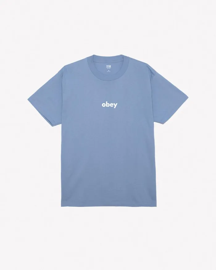 Men LOWER CASE II CLASSIC TSHIRT Digital Violet OBEY Clothing TSHIRTS