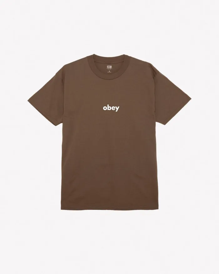 Men LOWER CASE II CLASSIC TSHIRT Digital Violet OBEY Clothing TSHIRTS