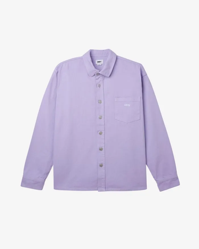 Men MAGNOLIA SHIRT Clay OBEY Clothing Denim