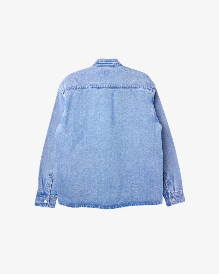 Men MAGNOLIA SHIRT Clay OBEY Clothing Denim