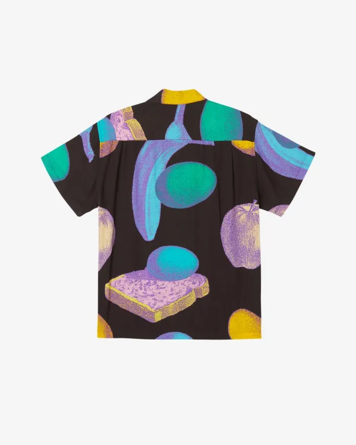 Men MALICE SS SHIRT Unbleached Multi OBEY Clothing TOPS