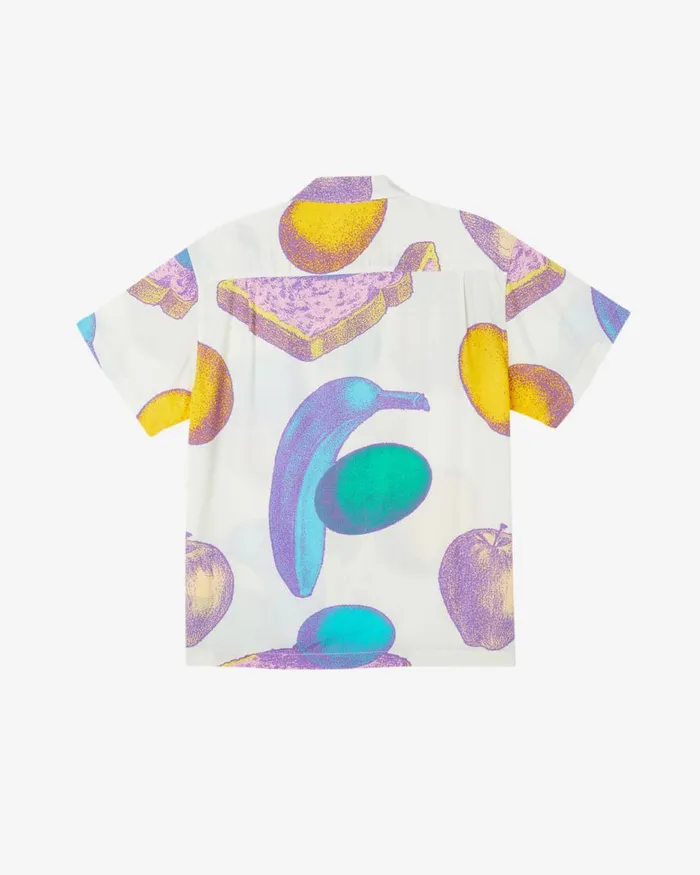 Men MALICE SS SHIRT Unbleached Multi OBEY Clothing TOPS