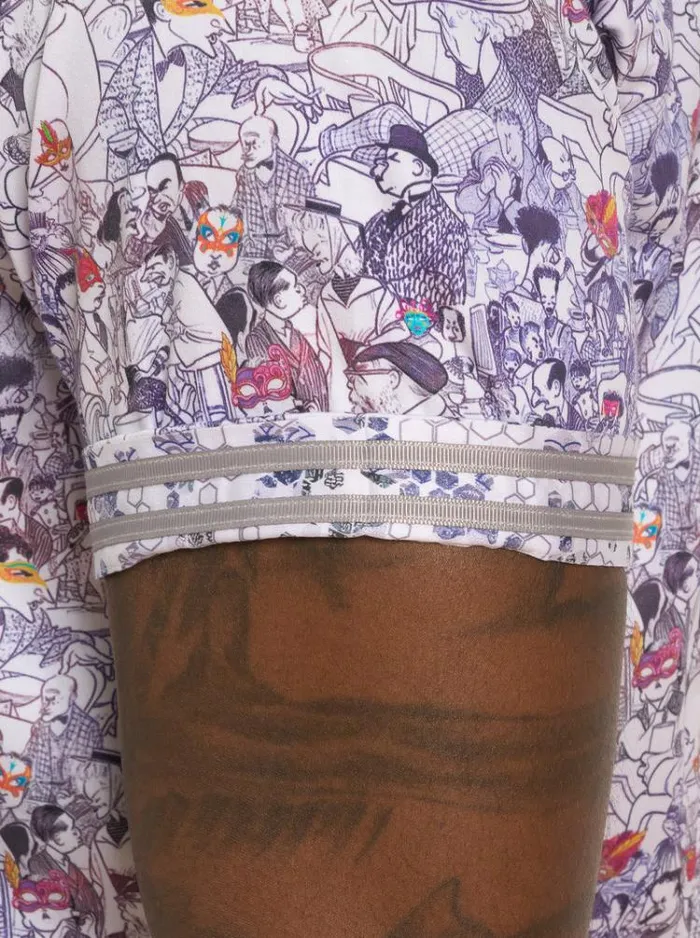 Men MASQUERADE SHORT SLEEVE BUTTON DOWN SHIRT Multi Robert Graham Button Down Shirts