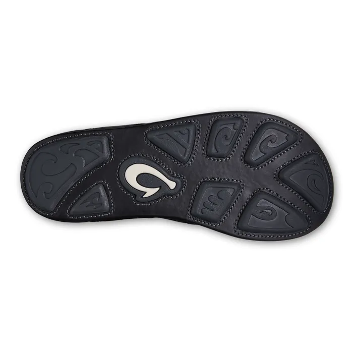 Men Mekila Mens HighCharacter Leather Sandals Black Olukai Leather Men Mekila Mens HighCharacter Leather Sandals Black Olukai Leather
