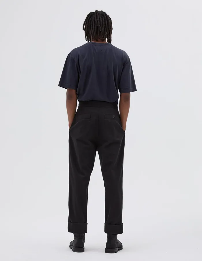 Men Mhl Slide Adjuster Trouser Off Black Margaret Howell Trousers