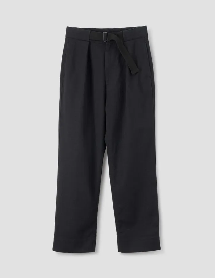 Men Mhl Slide Adjuster Trouser Off Black Margaret Howell Trousers