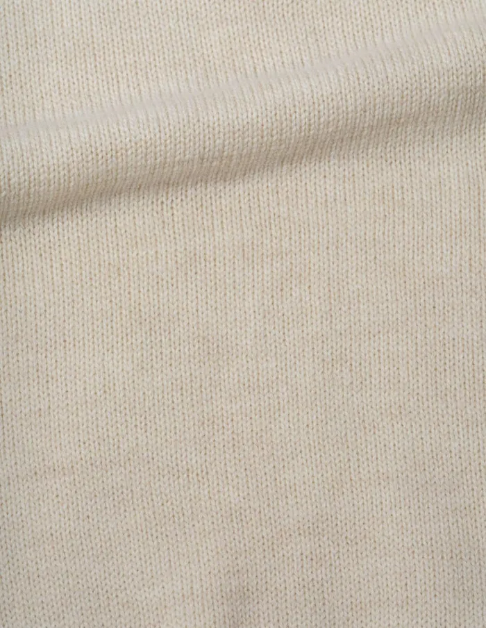 Men Mhl T Shape Roll Neck Light Natural Margaret Howell Knitwear