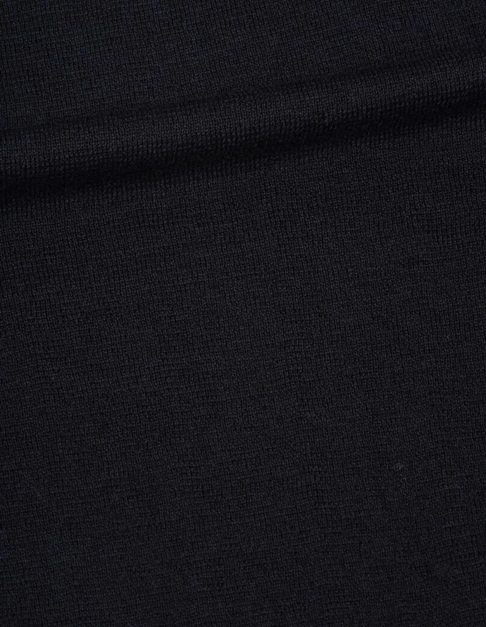 Men Mhl Woven Patch Crew Ink Margaret Howell Knitwear