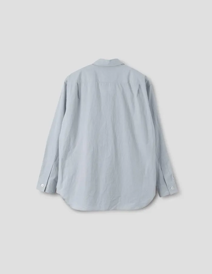 Men Monogram Shirt Faded Grey Margaret Howell Shirts