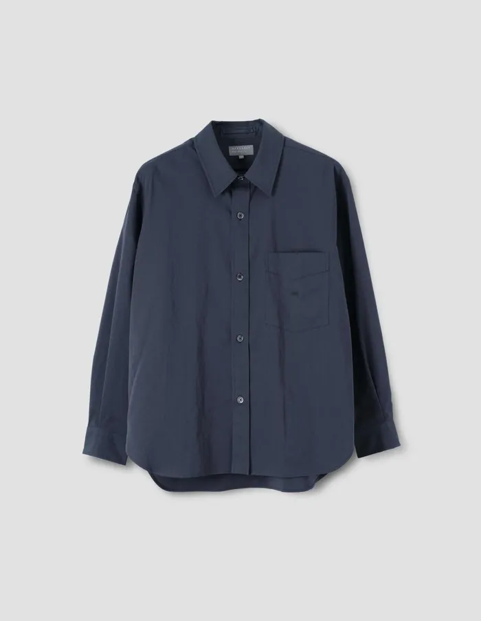 Men Monogram Shirt Ink Margaret Howell Shirts