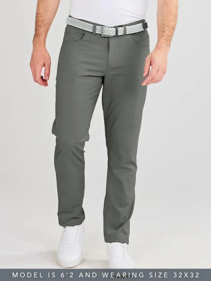 Men Motion Pant Straight Fit 8211 Granite Tasc Performance Golf