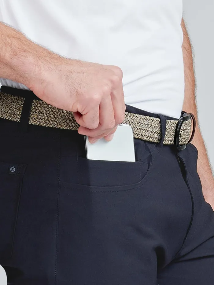 Men Motion Pant Tailored Fit 8211 Classic Navy Tasc Performance Golf