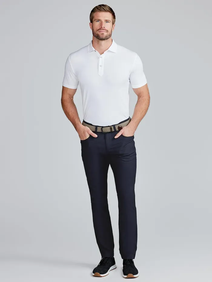 Men Motion Pant Tailored Fit 8211 Classic Navy Tasc Performance Golf