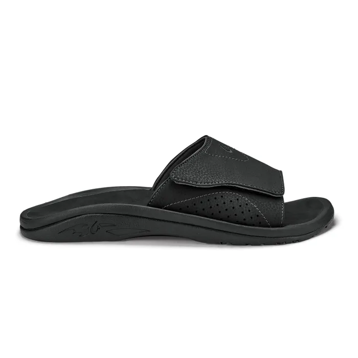 Men Nalu Slide Mens Versatile Slide Sandals Black Olukai Slides