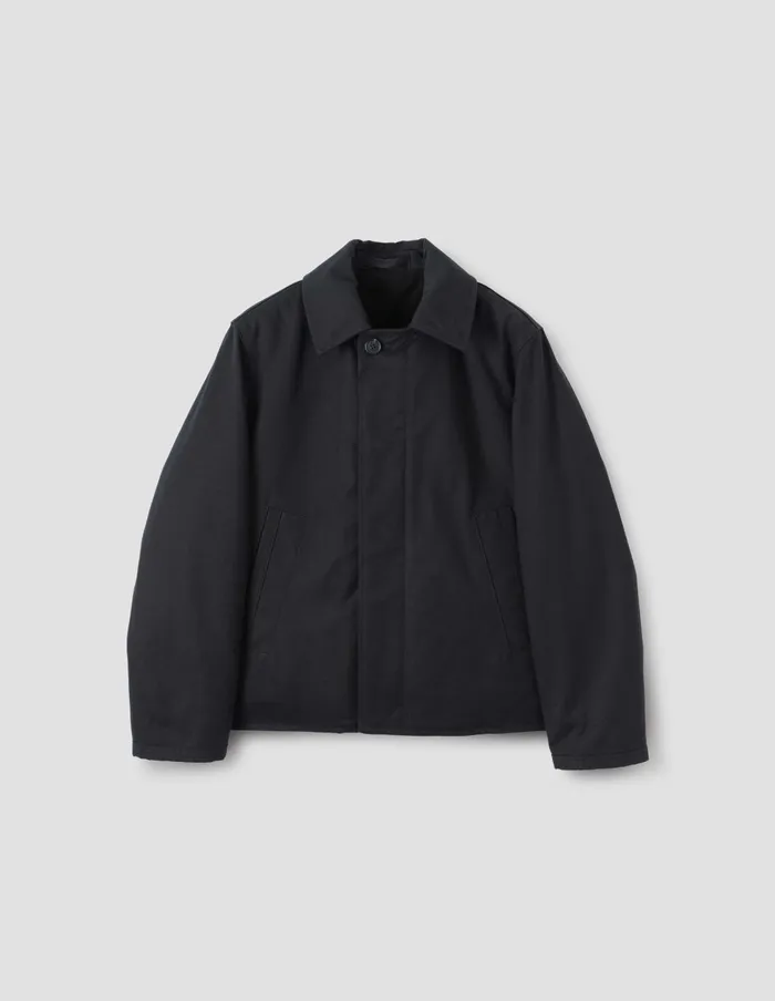 Men Naval Jacket Black Margaret Howell Jackets and Coats
