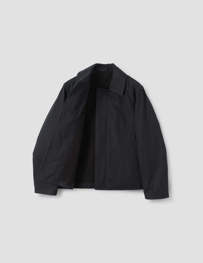 Men Naval Jacket Black Margaret Howell Jackets and Coats