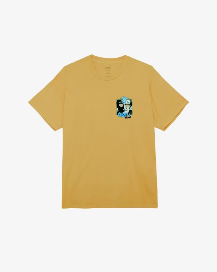 Men OBEY NOW PIGMENT TSHIRT Pigment Vintage White OBEY Clothing BIGWIG