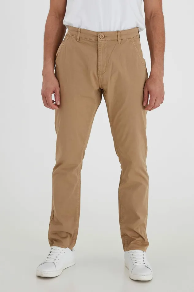 Men Pants Blend Casual Pants Sand Brown