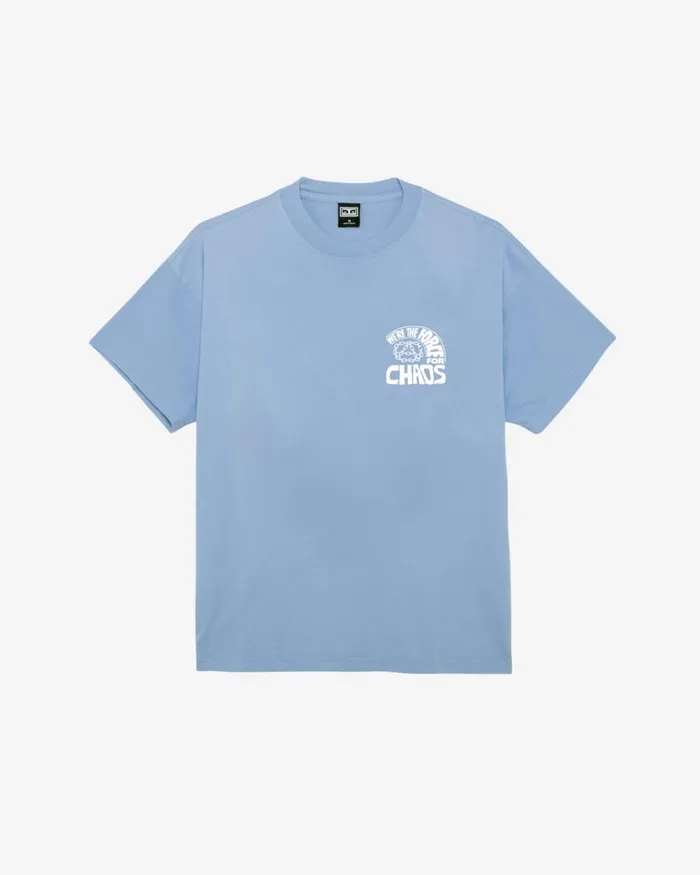 Men PEACE PROGRAM HEAVYWEIGHT TSHIRT Hydrangea OBEY Clothing TSHIRTS