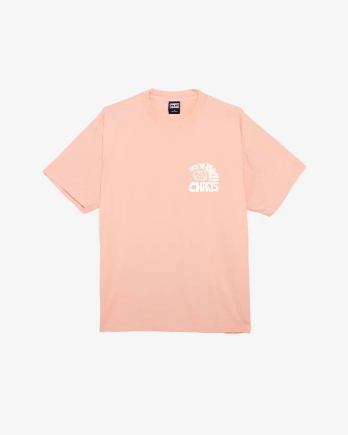 Men PEACE PROGRAM HEAVYWEIGHT TSHIRT Hydrangea OBEY Clothing TSHIRTS