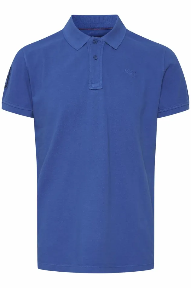 Men Polos Blend Polo Shirt Nautical Blue