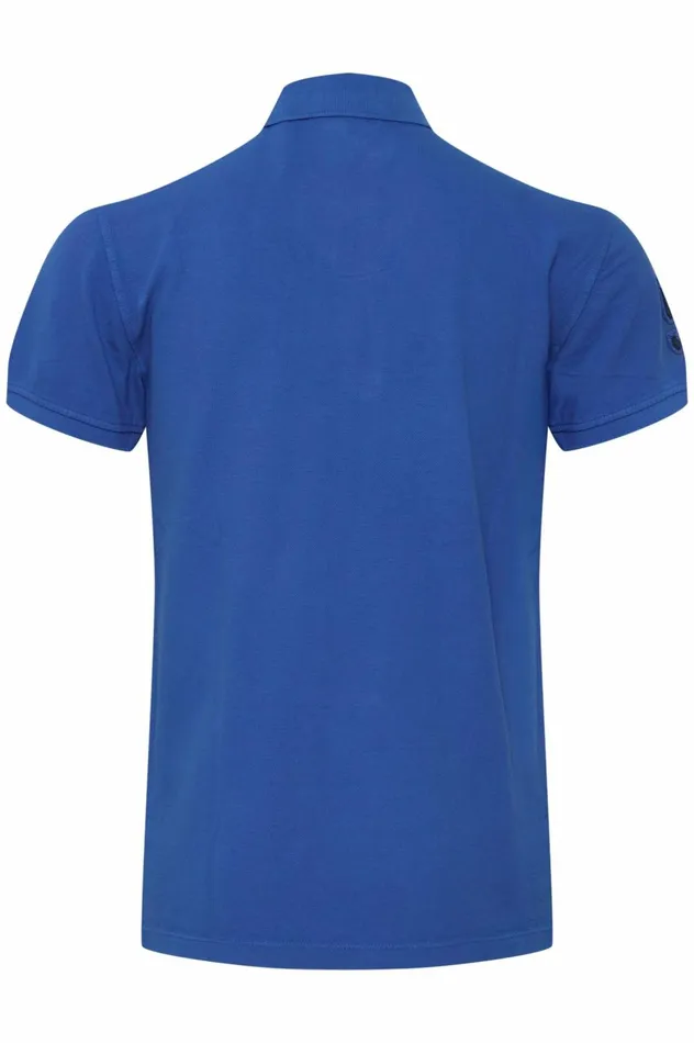 Men Polos Blend Polo Shirt Nautical Blue