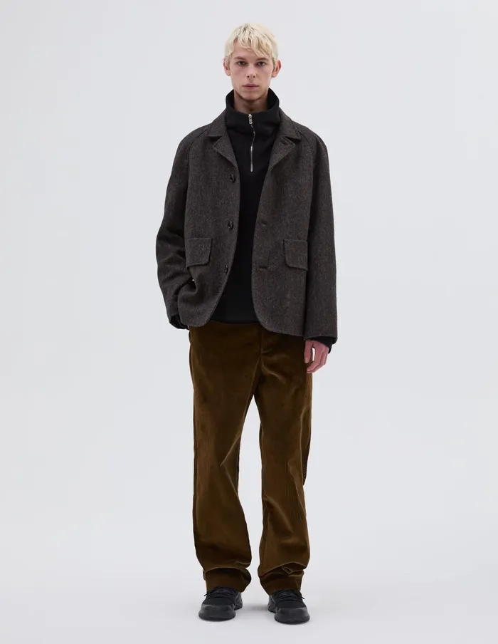 Men Raglan Blazer Brown Margaret Howell Jackets and Coats